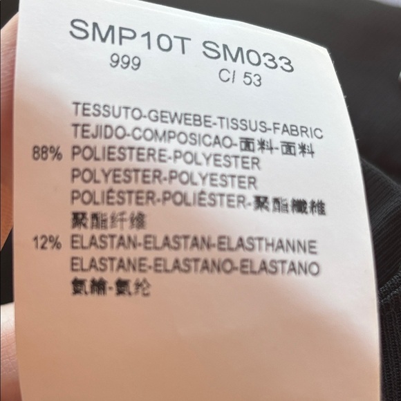 Armani Collezioni Classic women’s  Black cuffed dress pants 16 - Picture 9 of 9